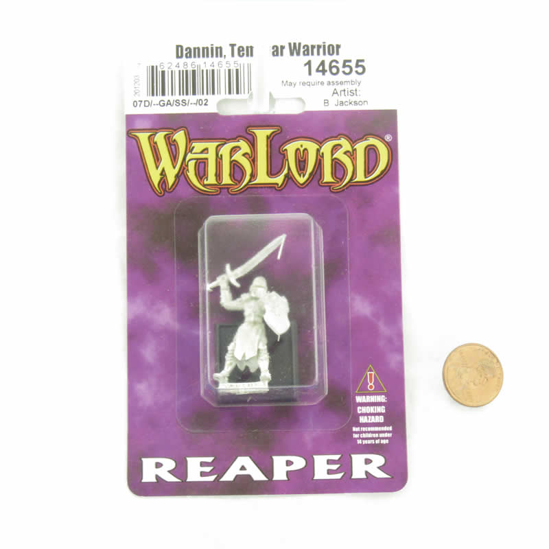 RPR14655 Dannin Templar Warrior Miniature 25mm Heroic Scale Figure Warlord 2nd Image