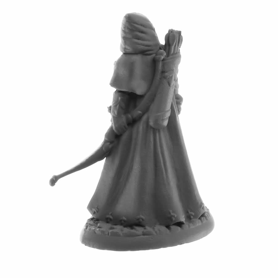 RPR30075 Huntress Miniature Figure 25mm Heroic Scale Reaper Bones USA