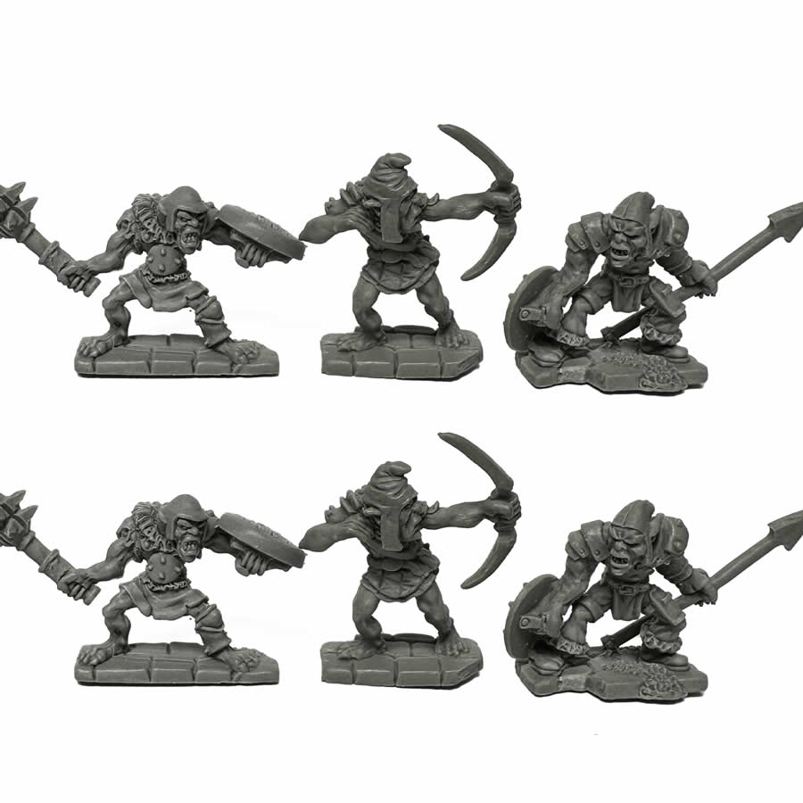 RPR30096 Goblins Miniature Figure 25mm Heroic Scale Reaper Bones USA