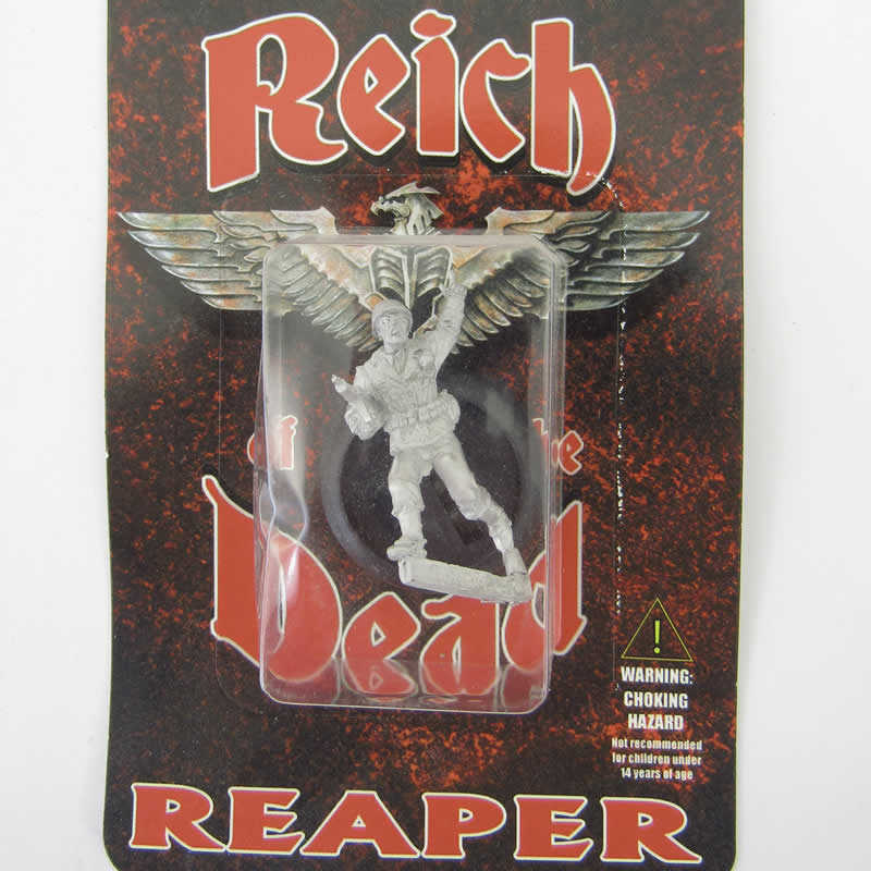 RPR37009 American NCO with Tommy Gun Miniature 25mm Heroic Scale 2nd Image
