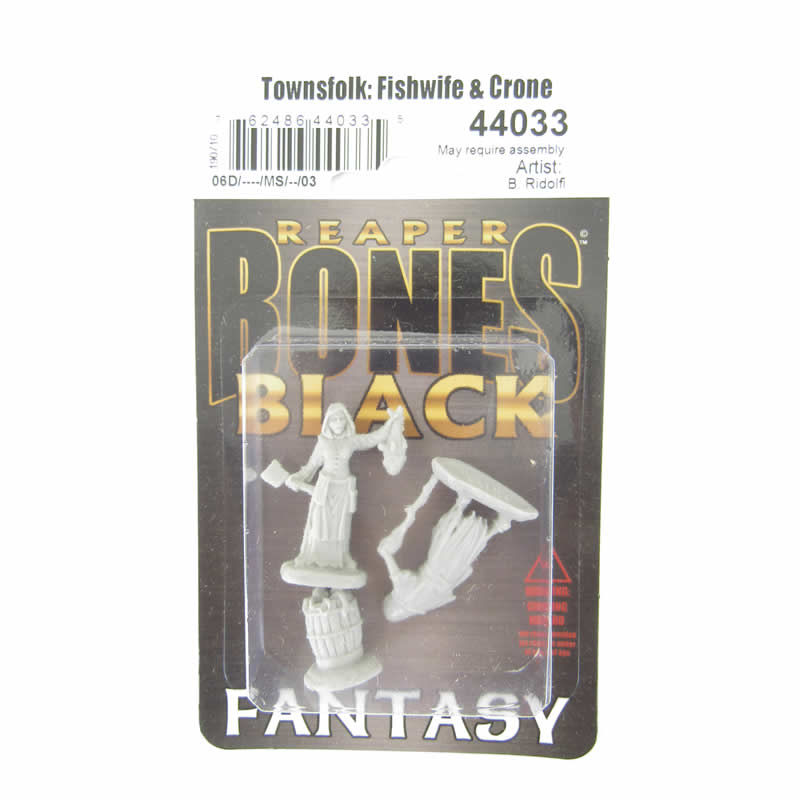 RPR44033 Dreadmere Townsfolk Fishwife and Crone Miniature 2nd Image