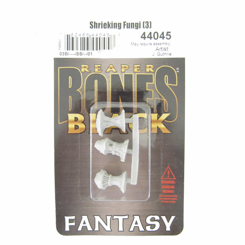 RPR44045 Shrieking Fungi Miniature 25mm Heroic Scale Bones Black 2nd Image