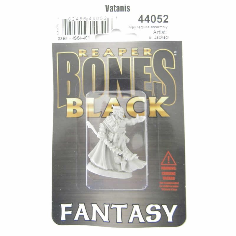 RPR44052 Vatanis Maggotcrown Necromancer Miniature 25mm Heroic Scale 2nd Image