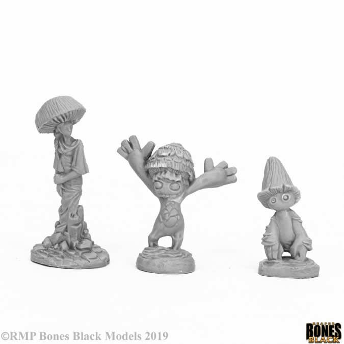 RPR44056 Fungoids Miniature 25mm Heroic Scale Bones Black Reaper Main Image
