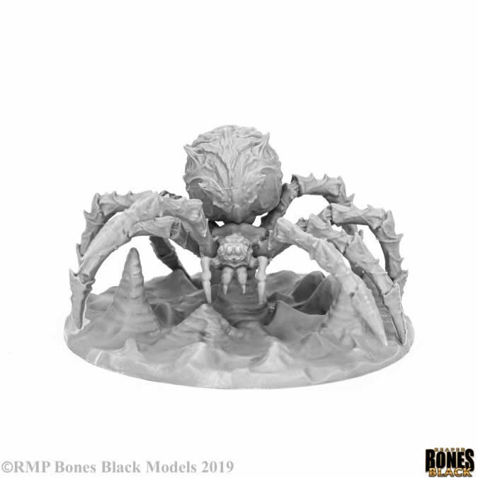 RPR44057 Cave Spider Miniature 25mm Heroic Scale Bones Black Reaper Miniatures Main Image