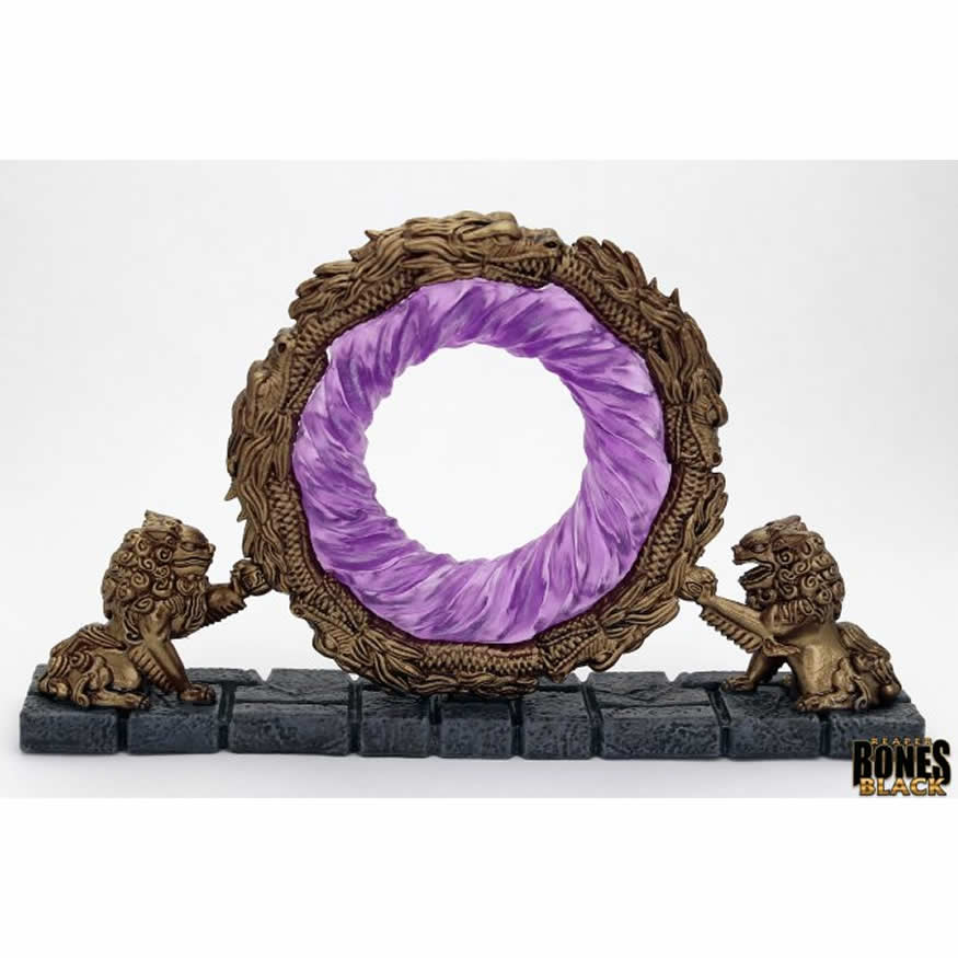 RPR44133 Mystic Portal Miniature 25mm Heroic Scale Figure Bones Black 4th Image