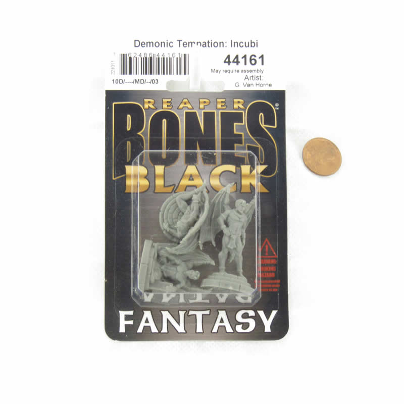 RPR44161 Demonic Temptation Incubi Miniature 25mm Heroic Scale Figure Bones Black