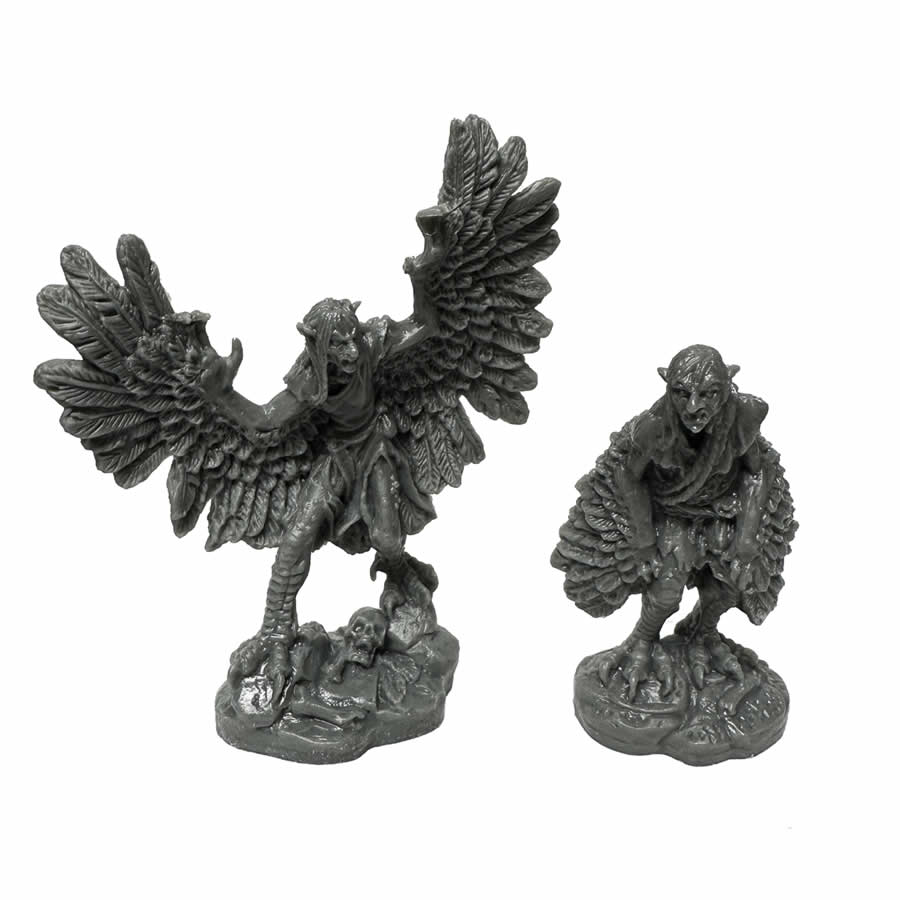 RPR44162 Harpies Miniature 25mm Heroic Scale Figure Bones Black