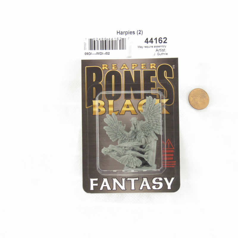 RPR44162 Harpies Miniature 25mm Heroic Scale Figure Bones Black