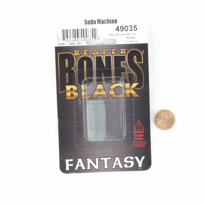 RPR49035 Soda Machine Miniature 25mm Heroic Scale Figure Bones Black 2nd Image