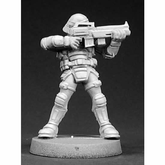 RPR50004 Security Guard Miniature 25mm Heroic Scale Chronoscope 3rd Image