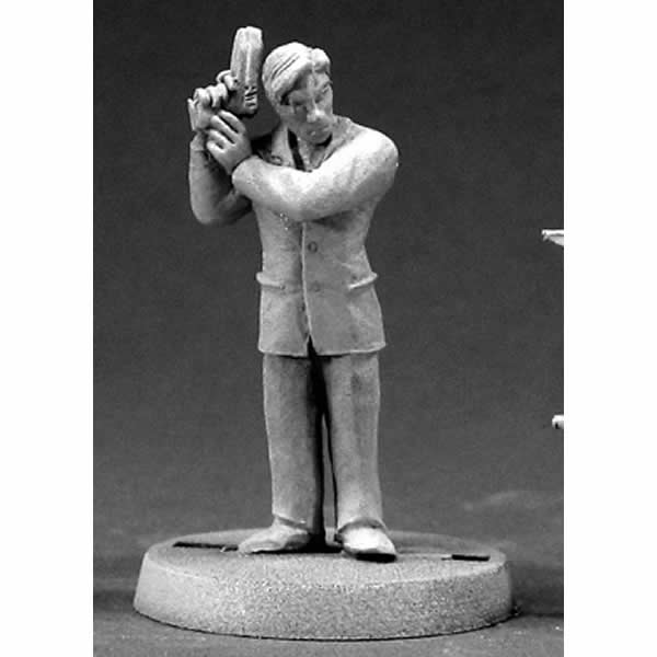 RPR50010 Daniel Sterling Agent of Guard Miniature 25mm Heroic Scale Main Image
