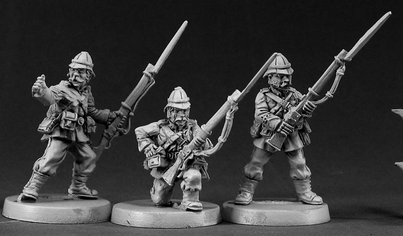 RPR50029 British Colonial Riflemen Miniature 25mm Heroic Scale