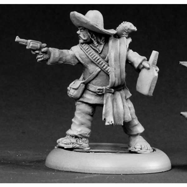 RPR50050 Lobo Sanchez Mexican Bandito Miniature 25mm Heroic Scale 3rd Image
