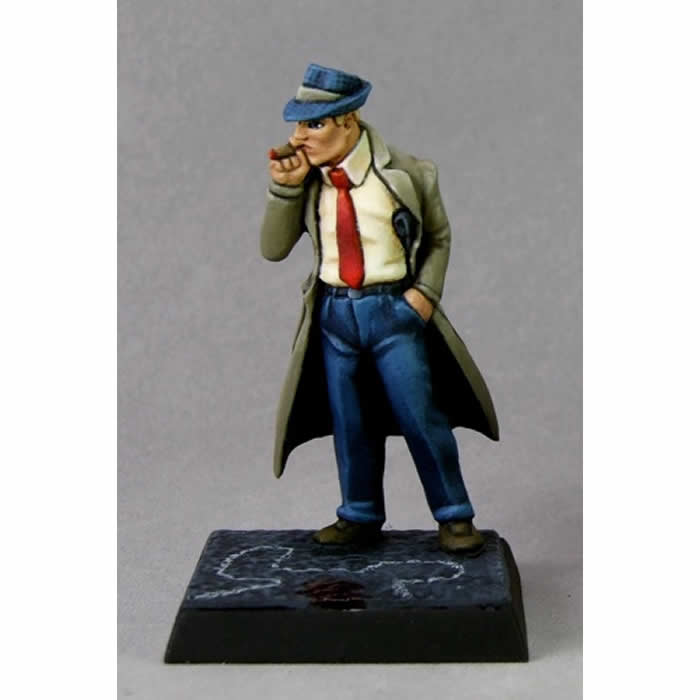 RPR50051 Max Decker Private Eye Miniature 25mm Heroic Scale Main Image