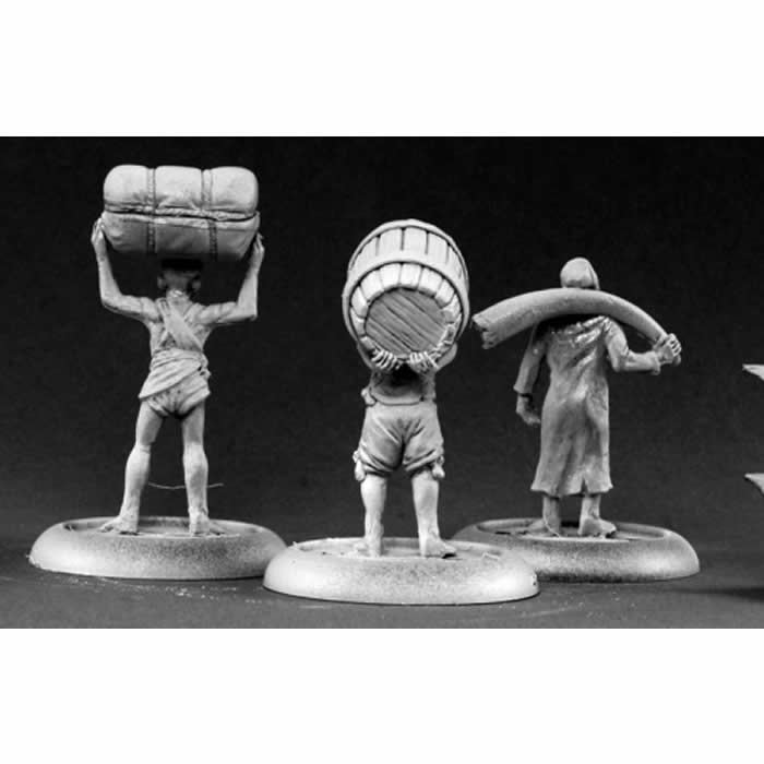 RPR50102 Bearers and Porters Miniature 25mm Heroic Scale Chronoscope 3rd Image