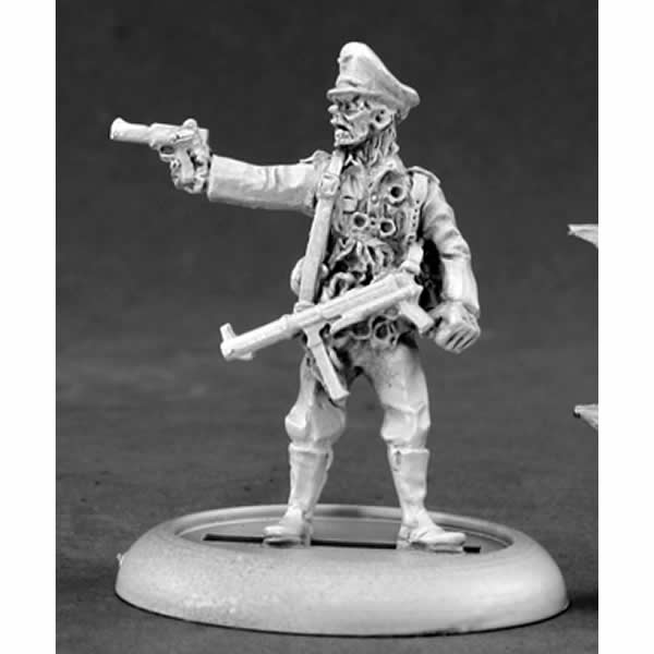 RPR50116 Zombie German Officer Miniature 25mm Heroic Scale