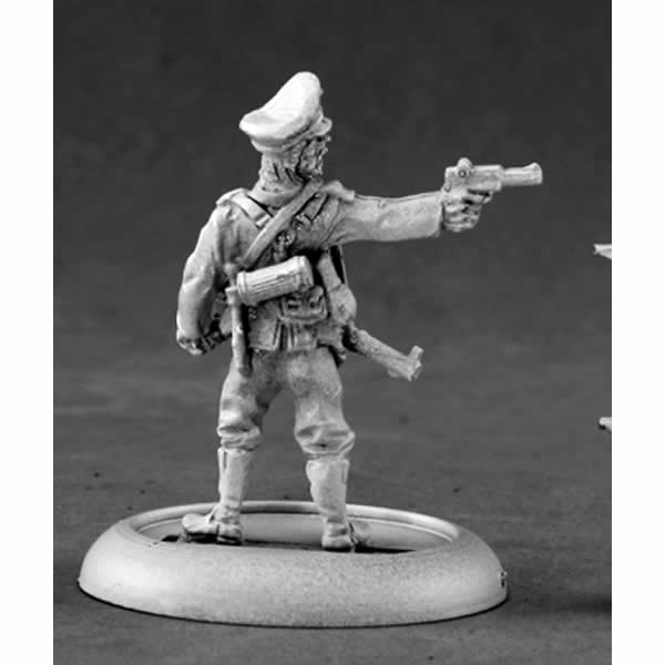 RPR50116 Zombie German Officer Miniature 25mm Heroic Scale