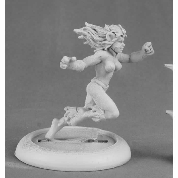RPR50169 Lady Tiger Super Villain Miniature 25mm Heroic Scale 3rd Image