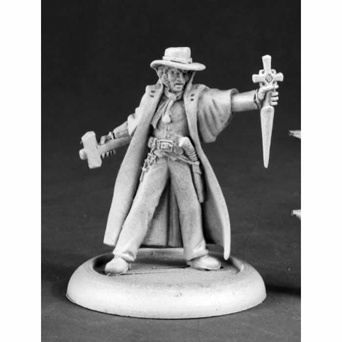 RPR50189 Abraham Van Helsing Vampire Hunter Miniature 25mm Heroic Scale Main Image