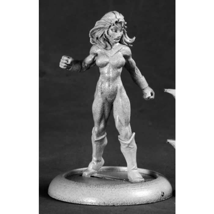 RPR50212 Incredible Woman Superhero Miniature 25mm Heroic Scale Main Image