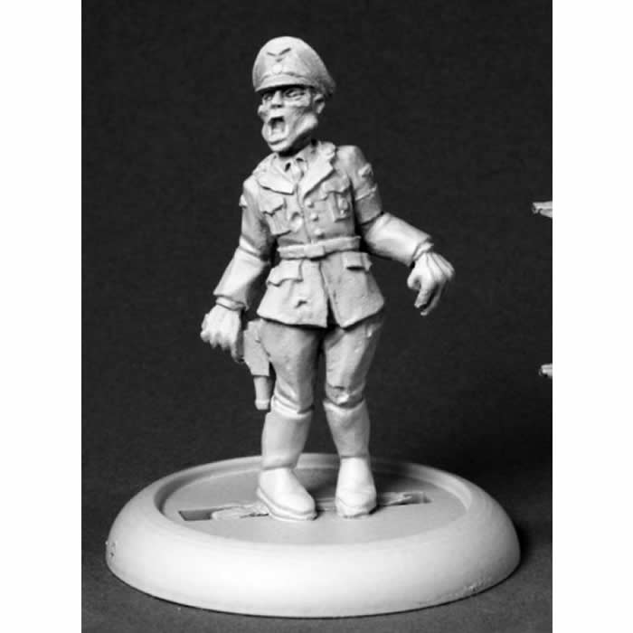 RPR50221 Nazi Zombie Officer Miniature 25mm Heroic Scale Chronoscope Main Image