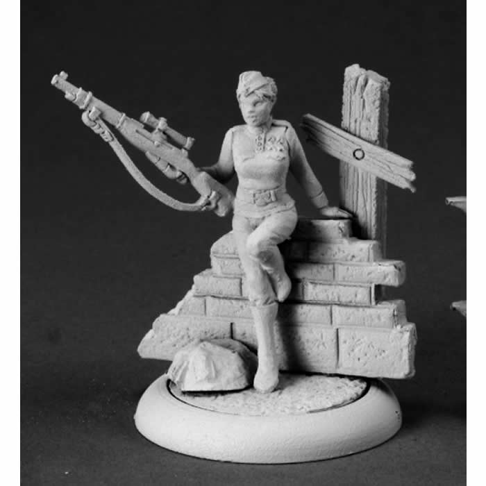 RPR50226 Ivanetta Kozlov Russian Sniper Miniature 25mm Heroic Scale 3rd Image