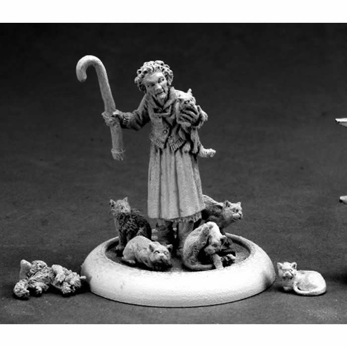 RPR50235 Edna Crazy Cat Lady Miniature 25mm Heroic Scale Chronoscope 3rd Image