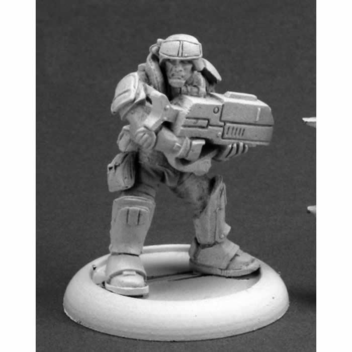 RPR50254 Jazz Jenkins IMEF Marine Miniature 25mm Heroic Scale 3rd Image