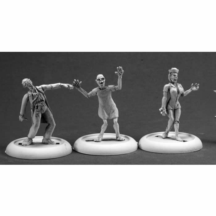 RPR50266 Zombies Doctor, Nurse, Patient Miniature 25mm Heroic Scale 3rd Image