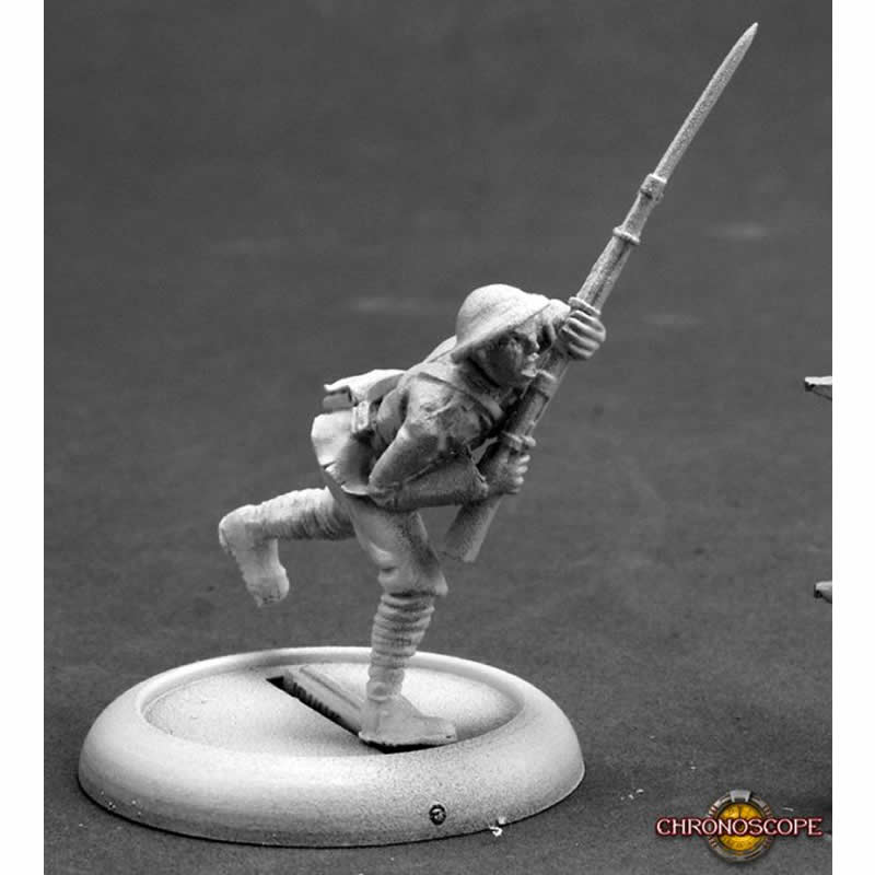 RPR50271 World War I Doughboy Miniature 25mm Heroic Scale 3rd Image