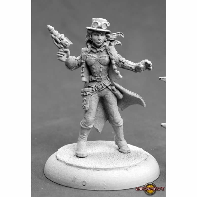 RPR50280 Belle Steampunk Heroine Miniature 25mm Heroic Scale 3rd Image