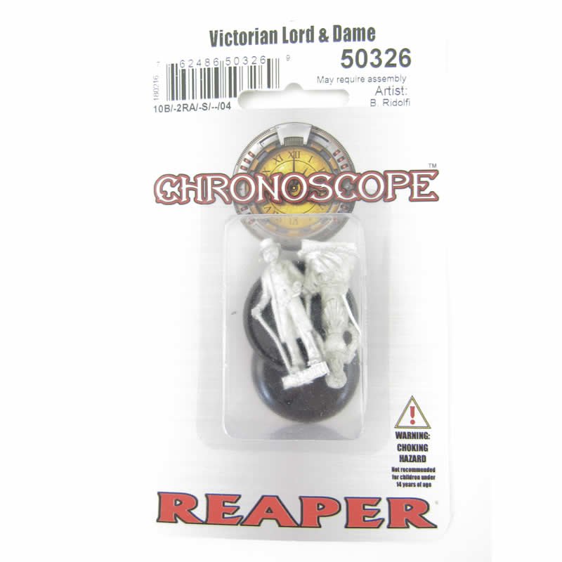 RPR50326 Victorian Lord and Dame Civilians Miniature 25mm Heroic Scale 2nd Image