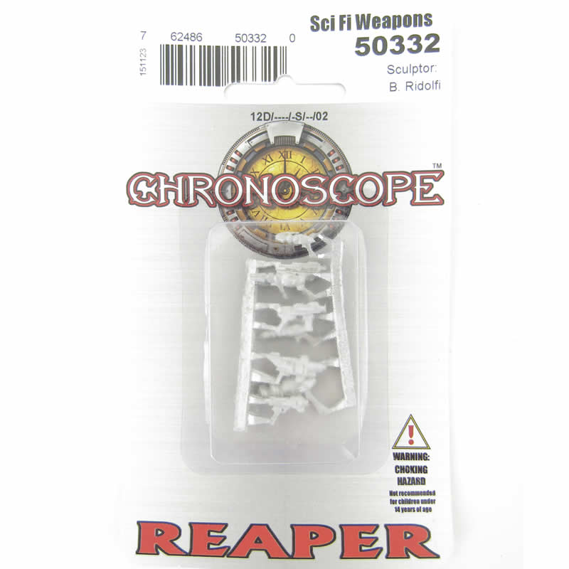 RPR50332 Retro Science Fiction Weapons Miniature 25mm Heroic Scale 2nd Image