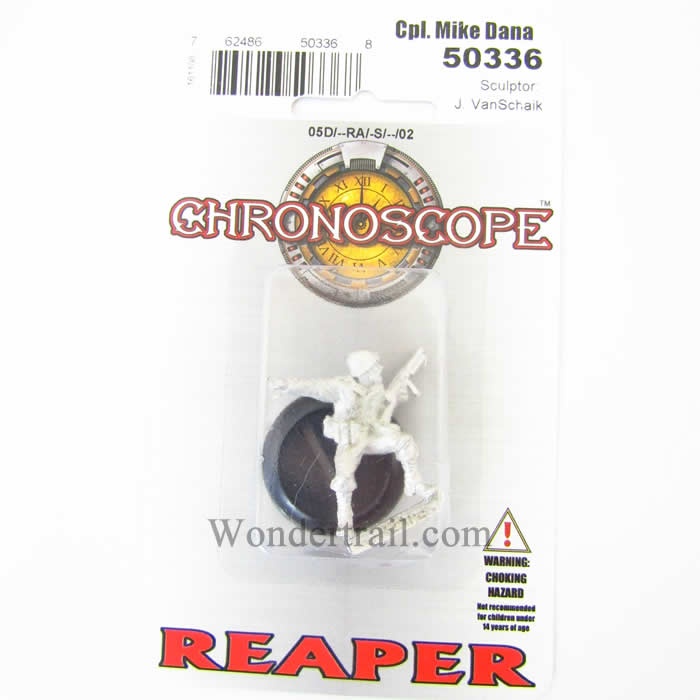 RPR50336 Cpl Mike Dana Miniature 25mm Heroic Scale Chronoscope 2nd Image