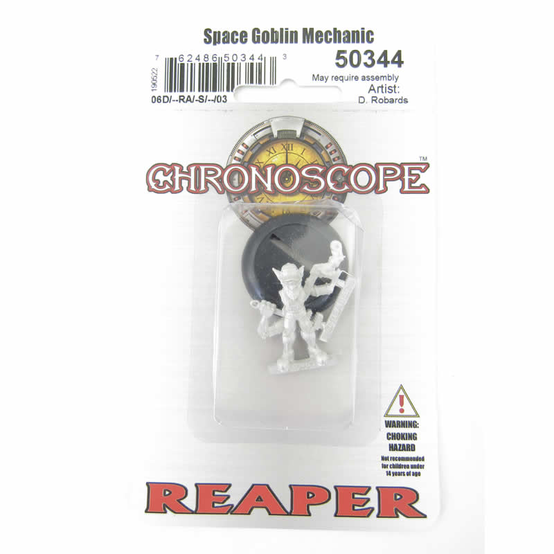 RPR50344 Space Goblin Mechanic Miniature 25mm Heroic Scale 2nd Image