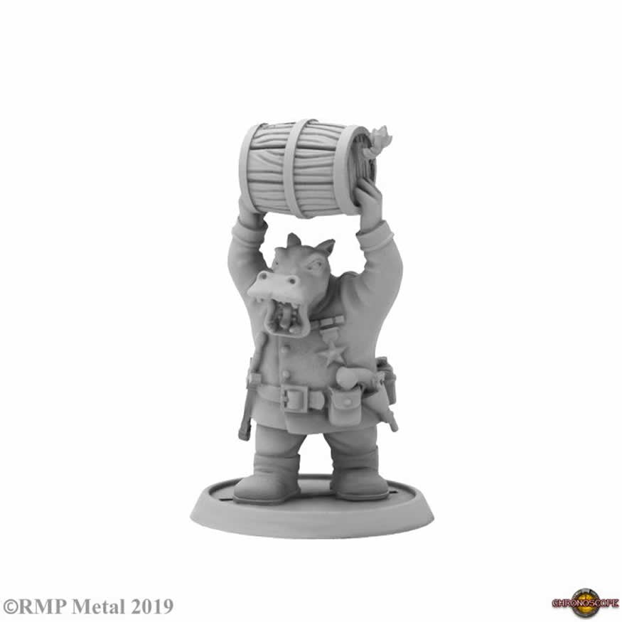 RPR50348 First Mate Higgins Rhinoman Miniature 25mm Heroic Scale Main Image