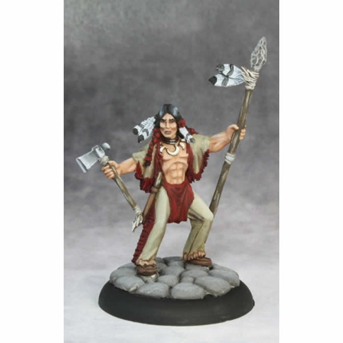 RPR59002 Raven Indian Miniature 25mm Heroic Scale Savage Worlds Main Image