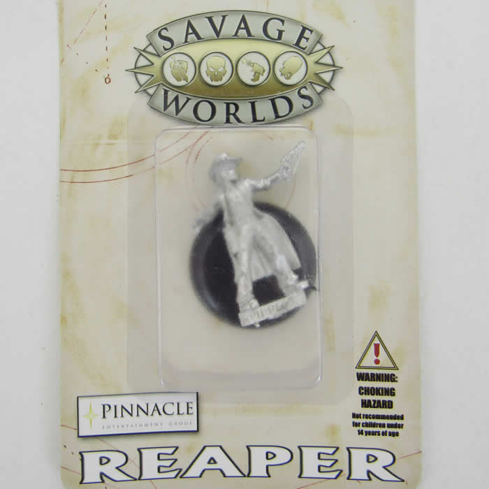 RPR59007 Gunslinger Cowboy Miniature 25mm Heroic Scale Savage Worlds 2nd Image