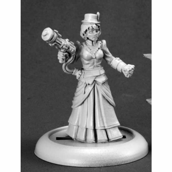RPR59009 Female Mad Scientist Miniature 25mm Heroic Scale Main Image