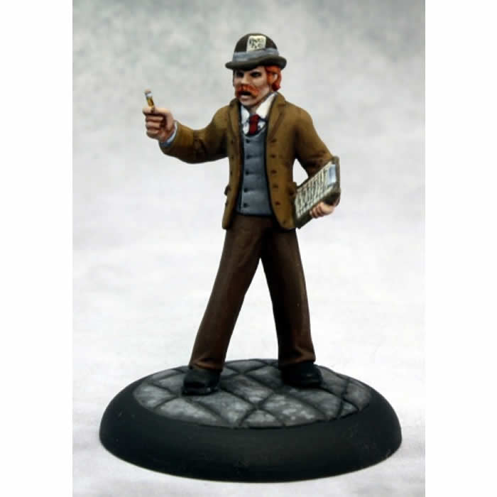 RPR59034 Muckraker Reporter Miniature 25mm Heroic Scale Main Image