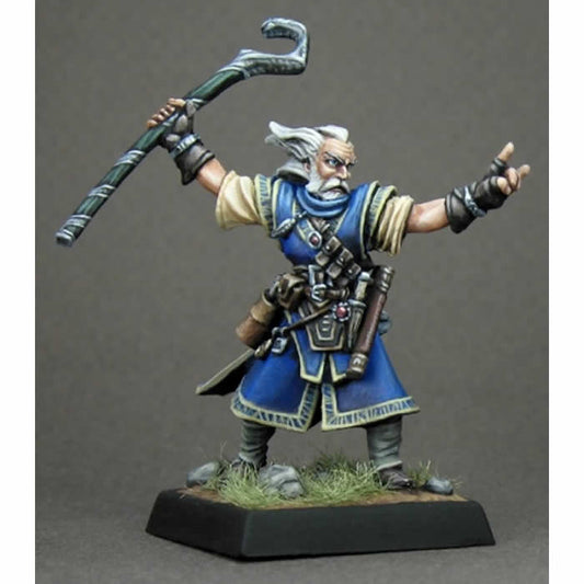 RPR60002 Ezren Iconic Male Human Wizard Miniature 25mm Heroic Scale Main Image