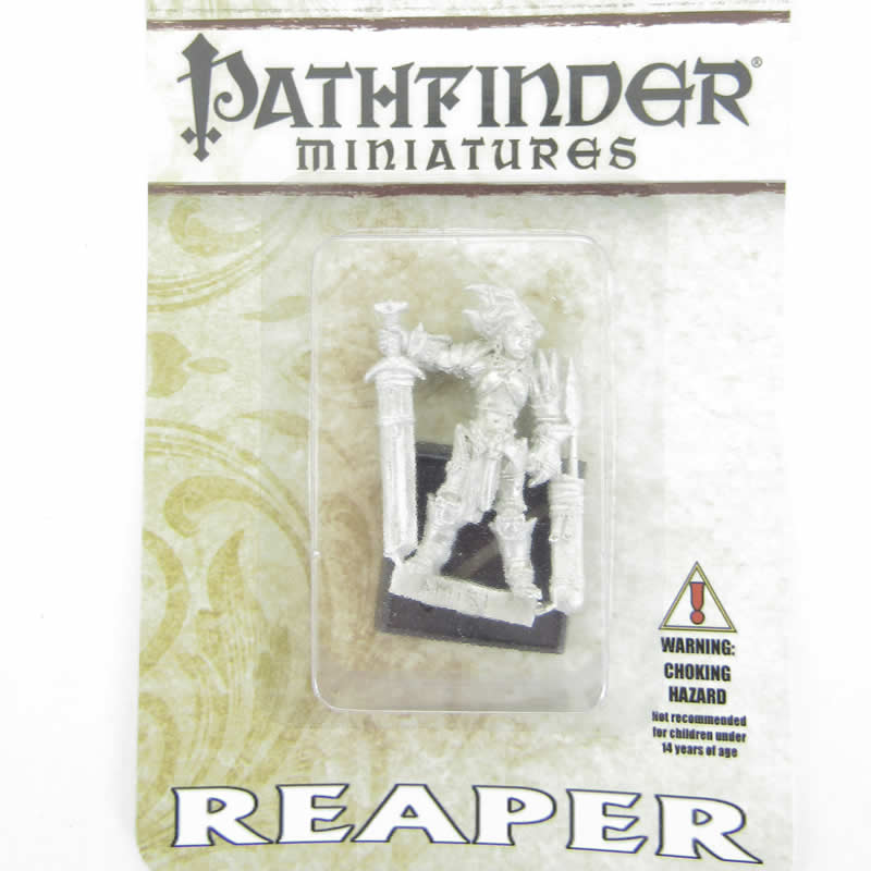 RPR60003 Amiri Iconic Female Human Barbarian Miniature 25mm Heroic Scale 2nd Image