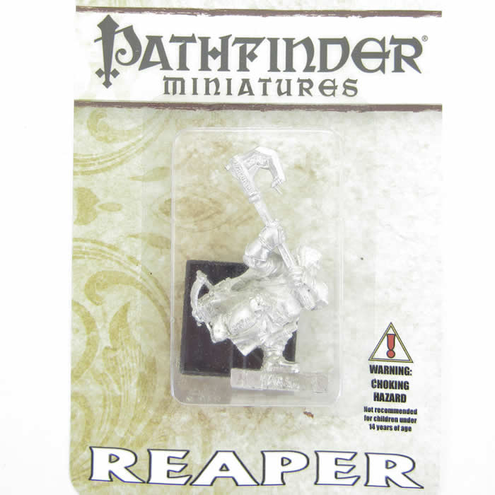 RPR60004 Harsk Iconic Male Dwarf Ranger Miniature 25mm Heroic Scale 2nd Image