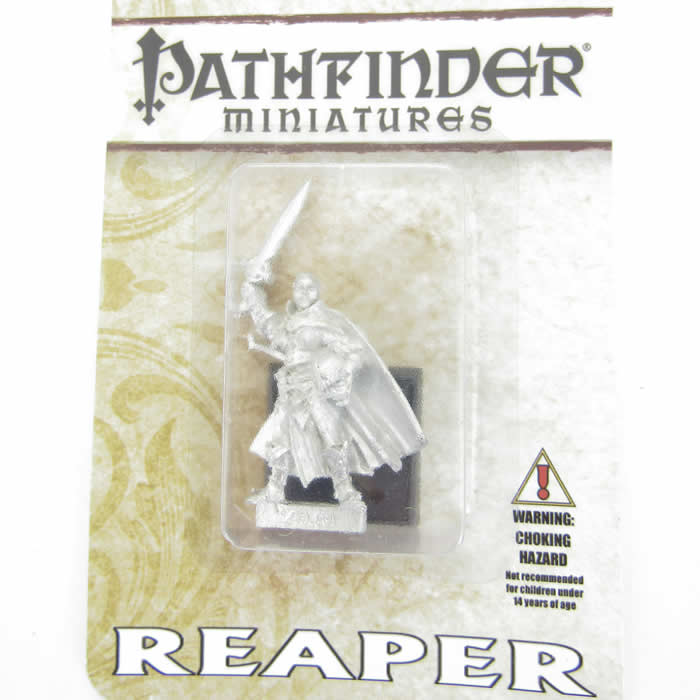 RPR60019 Seelah Iconic Female Paladin Miniature 25mm Heroic Scale 2nd Image