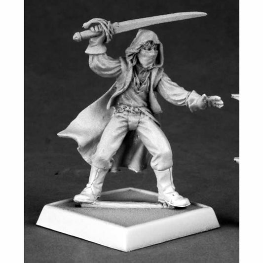RPR60053 Blackjack Roque Miniature 25mm Heroic Scale Pathfinder Series Main Image