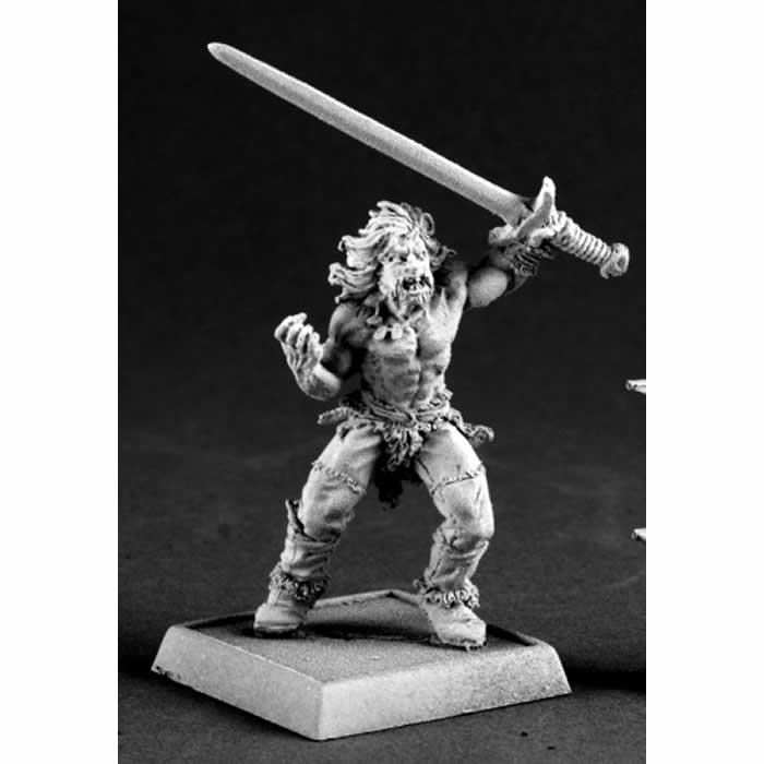 RPR60068 Ostog the Unslain Berserker Miniatures 25mm Heroic Scale 3rd Image