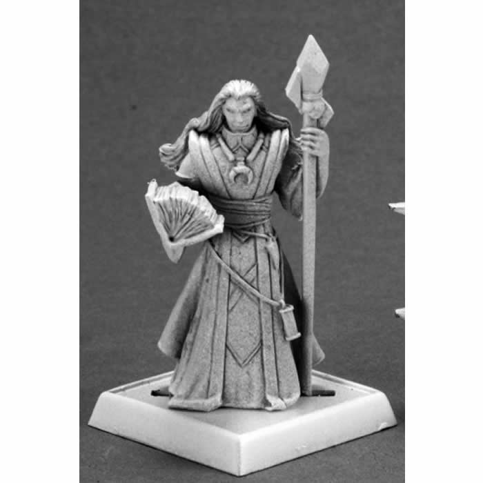 RPR60098 Khalib Runelord Apprentice Wizard Miniatures 25mm Heroic Scale 3rd Image