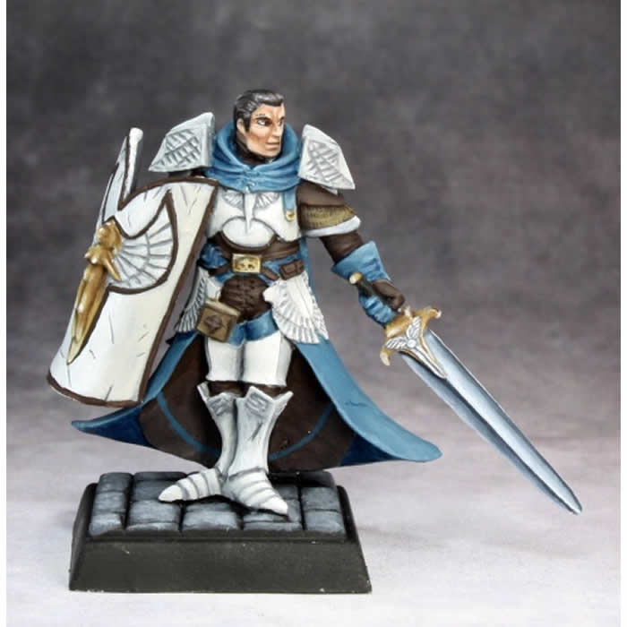 RPR60111 Holy Vindicator Knight Miniatures 25mm Heroic Scale Pathfinder Main Image