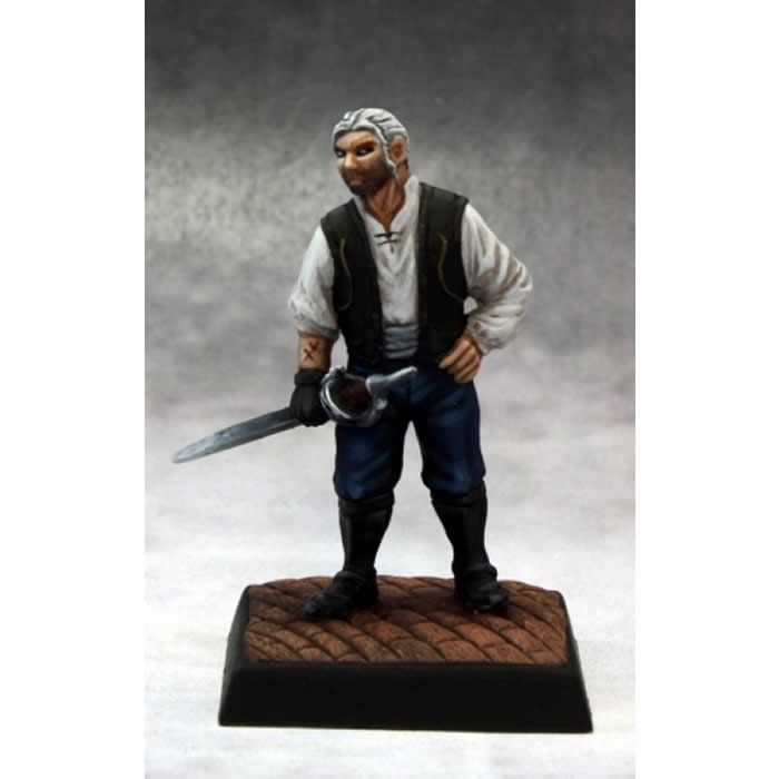 RPR60121 Vencarlo Orisini Pirate Miniatures 25mm Heroic Scale Pathfinder Main Image